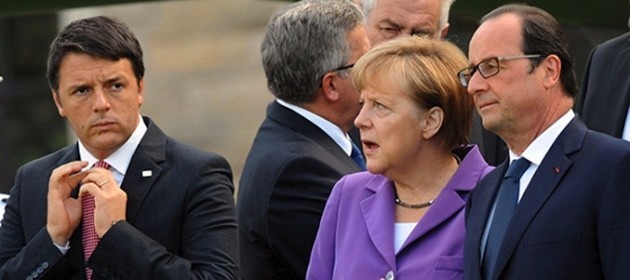 Renzi-Merkel-Hollande