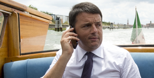 Il premier Matteo Renzi