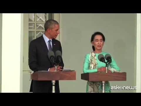 Birmania, Obama chiede elezioni ”libere e inclusive” 2015