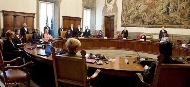 consiglio ministri