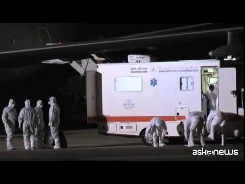 E’ a Roma il medico italiano contagiato dal virus Ebola