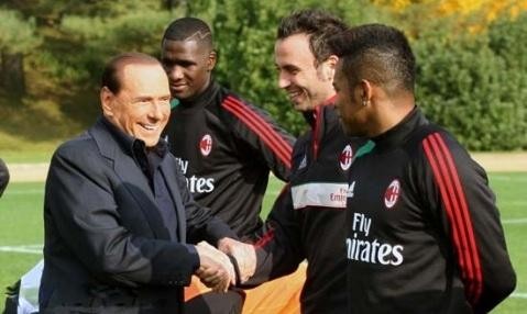 Berlusconi-a-Milanello