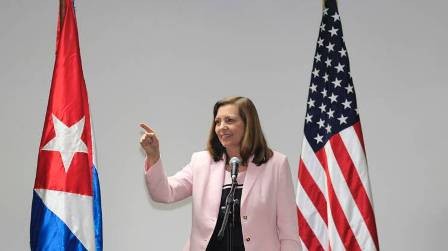 Josefina Vidal, che guida la delegazione Cubana