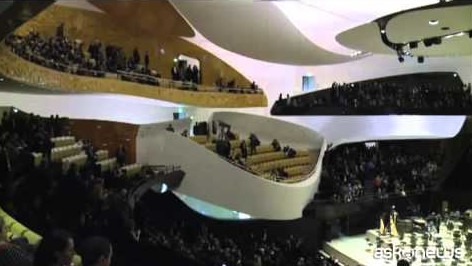 A Parigi inaugurata la nuova Filarmonica, da 2.400 posti a sedere