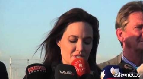 Angelina Jolie tra i rifugiati in Iraq