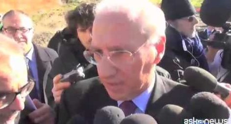 Cedimento viadotto in Sicilia, sopralluogo di Ciucci (Anas)