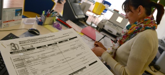 fisco tasse impiegata