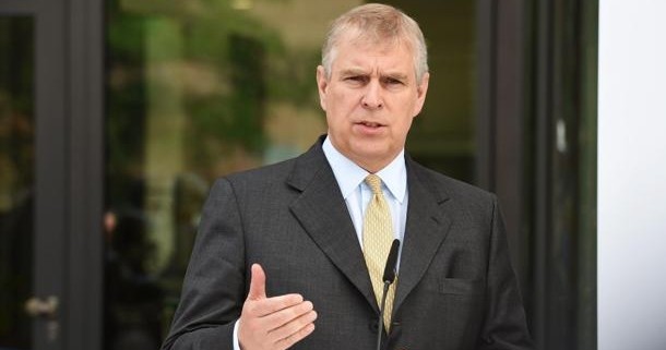 il principe Andrea di Inghilterra