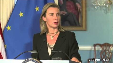 Mogherini incontra Kerry: Usa e Ue uniti su crisi Ucraina