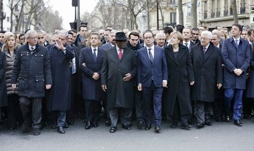 A Parigi marcia di un milione contro il terrore, 50 leader mondiali