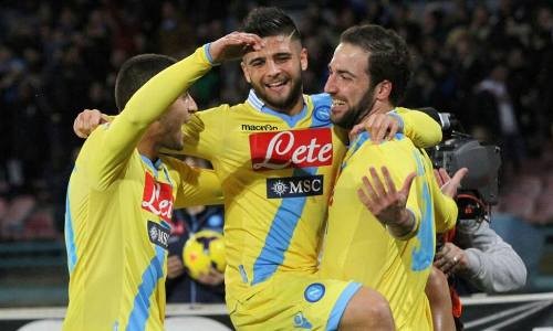 Napoli vince 3-2 a Empoli, doppietta di Insigne