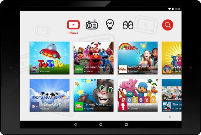YouTube pronto a lanciare un'applicazione per i bambini