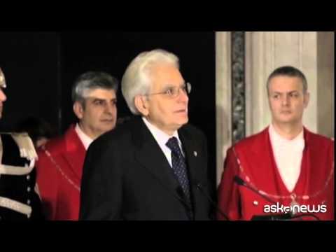 Mattarella: “il Quirinale sia sempre più la casa degli italiani”