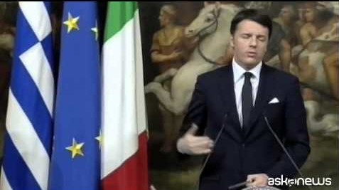 Tsipras incontra Renzi: Grecia e Ue troveranno intesa