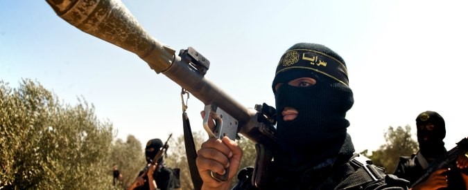 Islamic Jihad terrorist training, southern Gaza Strip, Palestinian Territories