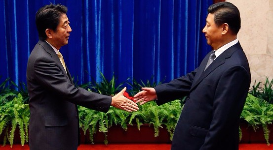 Xi Jinping shinzo abe