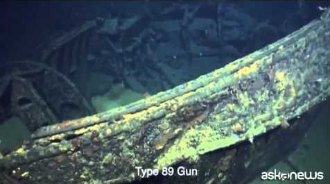 Trovato relitto corazzata giapponese Musashi (VIDEO)