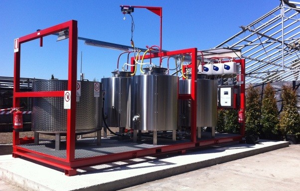 Foto 1, Impianto pilota, LGT