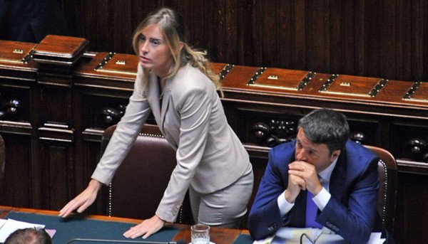 Maria-Elena-Boschi-Matteo-Renzi