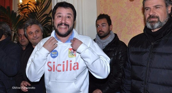Salvini alla conquista dei "terùn". In Sicilia ha già messo le tende