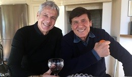 Claudio Baglioni e Gianni Morandi sono “Capitani coraggiosi”