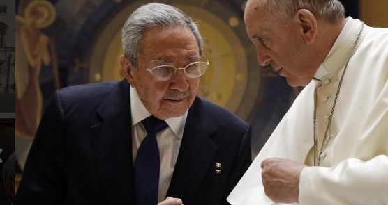 Raul Castro incontrail Papa: “Forse tornerò alla Chiesa cattolica”