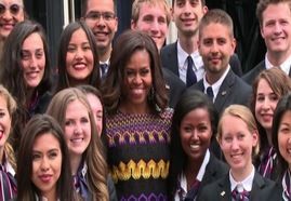 Michelle Obama a Expo: problema alimentazione si può risolvere