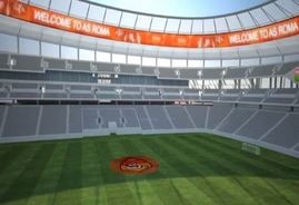 Il nuovo stadio avanguardistico della AS Roma