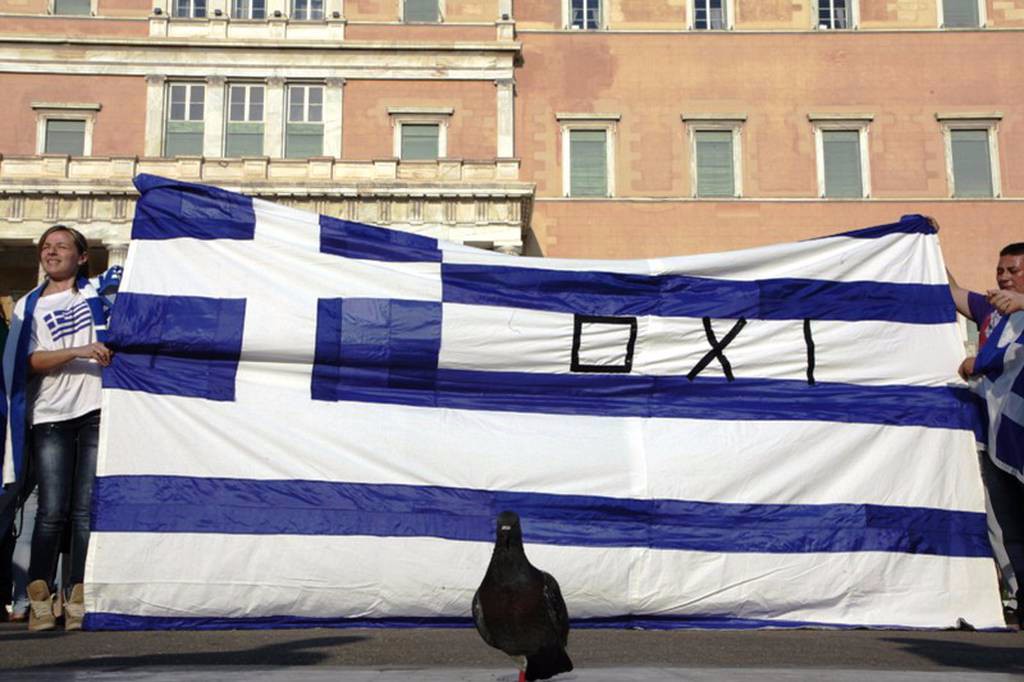In Grecia migliaia in piazza a sostegno del "no" al referendum