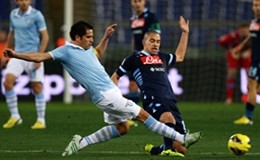 Calcio: Lazio espugnaSan Paolo e conserva terzo posto