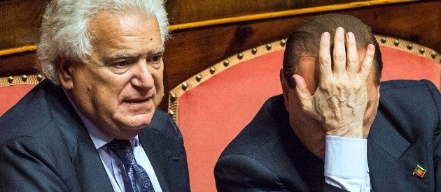 Verdini dice addio a Berlusconi e battezza gruppo Ala al Senato