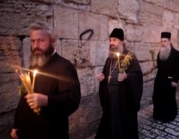 Il video dei cristiani ortodossi in processione a Gerusalemme