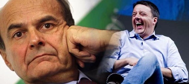 Bersani attacca Renzi: il Pd perde pezzi. "C'è chi si inventa il Vietnam per giustificare il napalm"