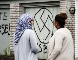 DENMARK-EU-MIGRANT-VANDALISM