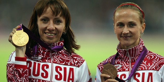 Mariya Savinova, Ekaterina Poistogova