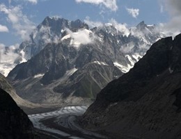 Monte Bianco, ghiacciaio ristretto di 3 metri in 1 anno