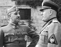 "Francisco Franco come Hitler e più brutale di Mussolini"