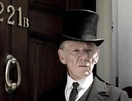 Ian McKellen anziano Sherlock Holmes in sala dal 19