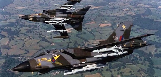 Siria, raid aerei inglesi contro l’Isis