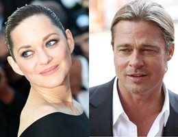 Brad Pitt e Marion Cotillard
