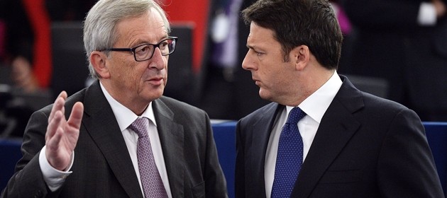 Juncker renzi