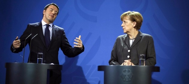 Merkel-Renzi, fumata nera. La flessibilità rimane sul tappeto