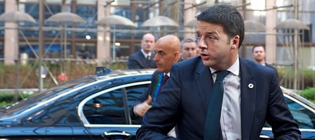Renzi alza la voce in Europa, chi segue Bruxelles perde elezioni