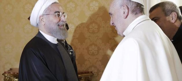 Rohani a colloquio con il Papa. Francesco chiede la pace