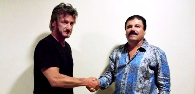L’attore Sean Penn nei guai dopo intervista-bomba con El Chapo in fuga