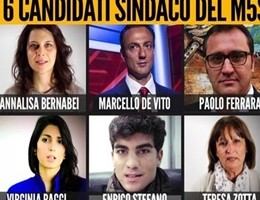 I 6 candidati del M5S a sindaco di Roma si presentano