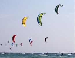kitesurfing