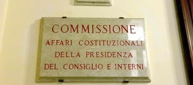 commissione affari costituzionali parlamento