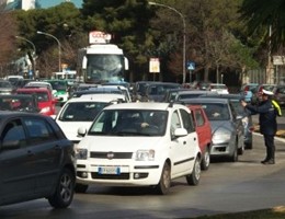 Palermo, traffico in tilt, caos per gli automobilisti