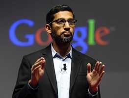 Google, l’ad Pichai è il dipendente più pagato: 100 mln dollari